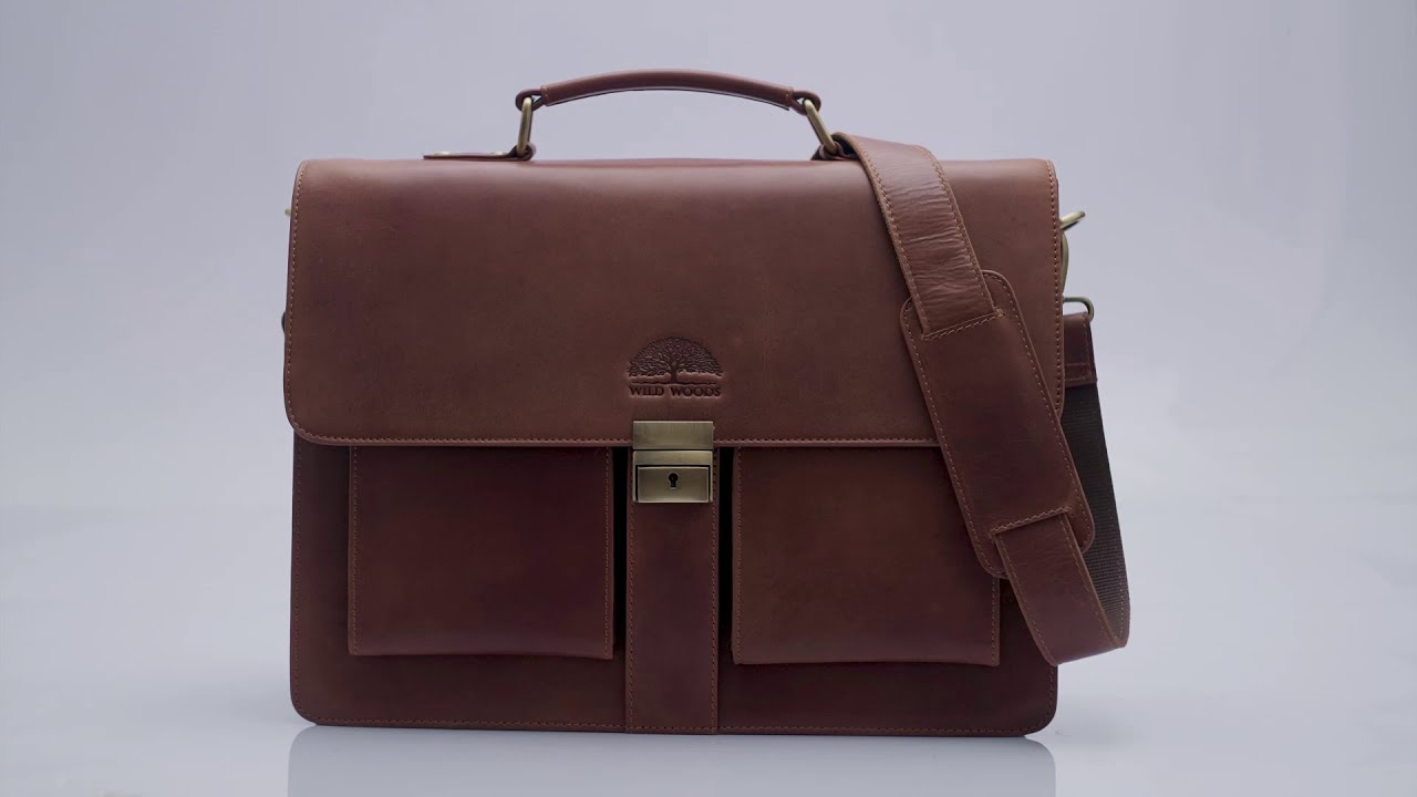Wild Woods Briefcase Aktetas 15 inch Laptoptas Promovideo