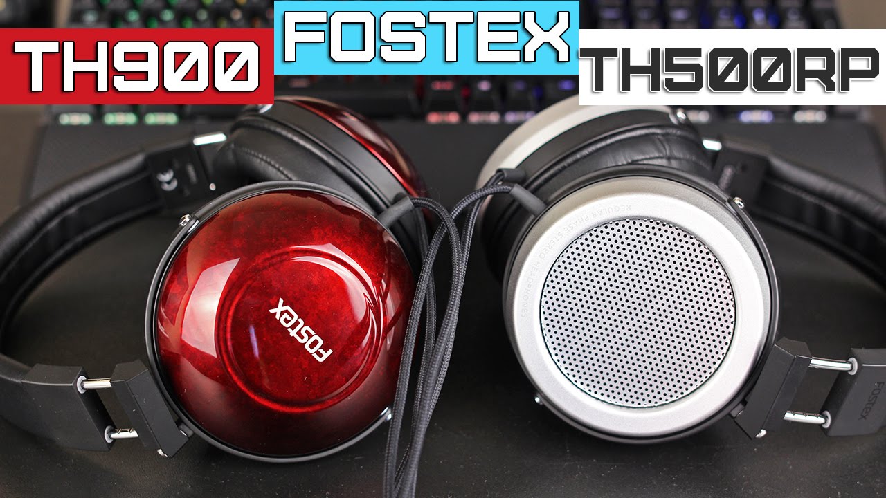 Сравнение Fostex TH900 vs TH500RP