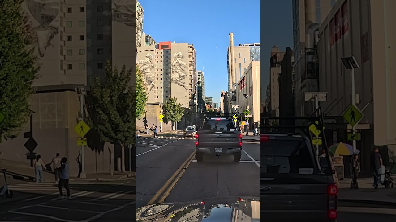 Part 3 Driving in Seattle, Washington. Downtown Short. #drivingmusic #drivingvideo #seattle