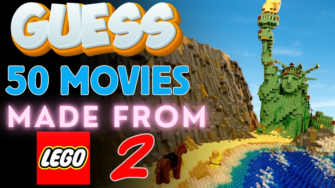 Guess the 50 Movies recreated using LEGO