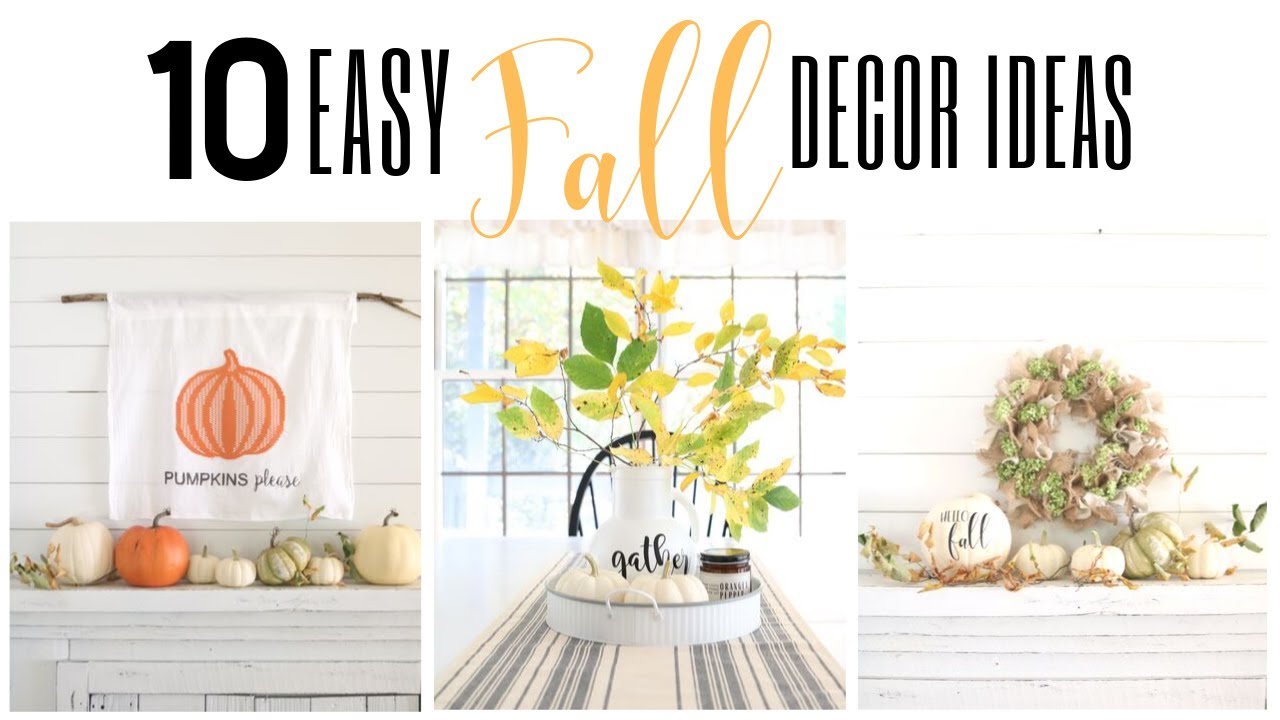 Fall DIY Decor 2019 ~ Dollar General Fall DIY ~ Fall Dollar Store Decor ~ Fall Decorating Ideas