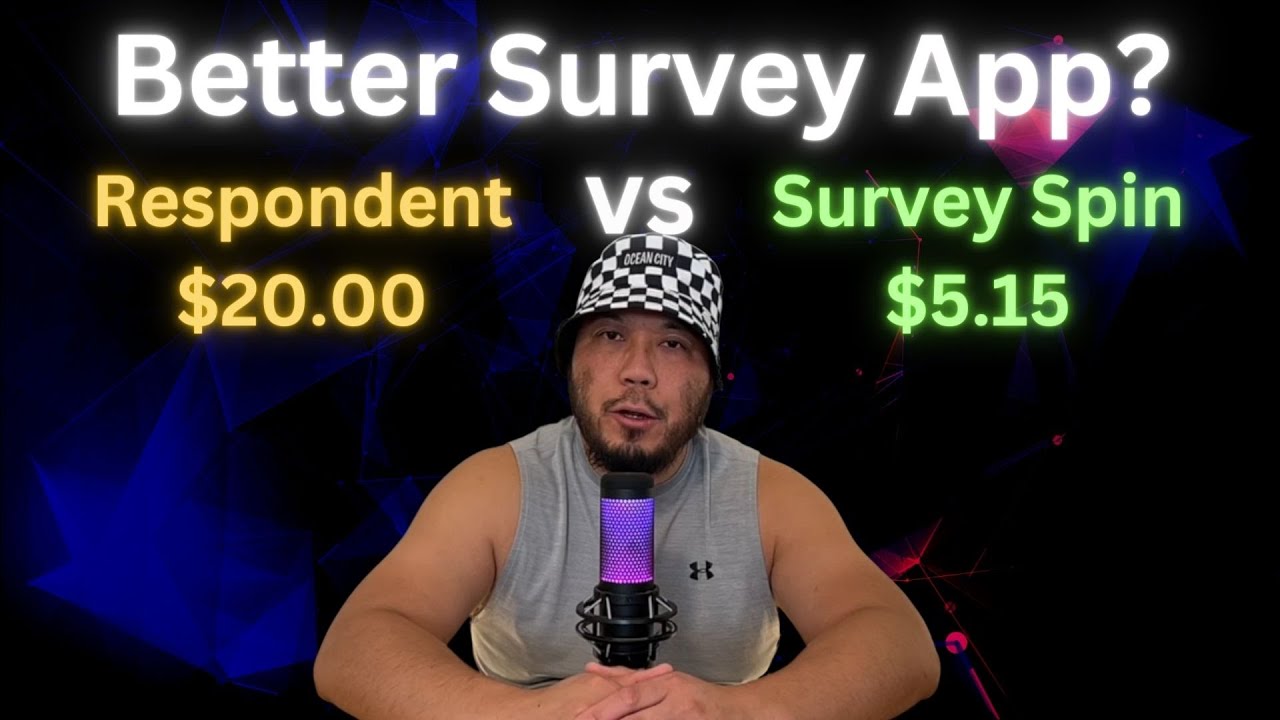 Better Survey App: Respondent or Survey Spin? Proof of Payment.