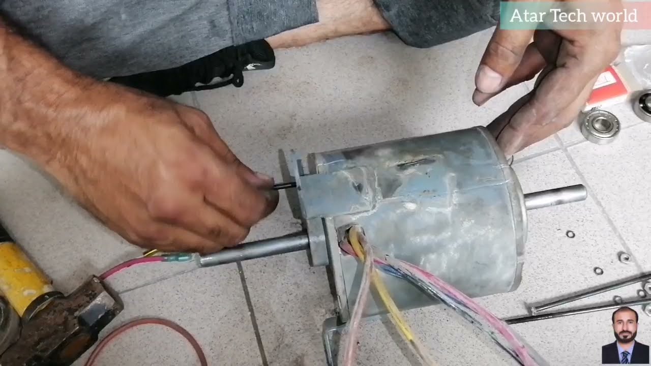 window Air conditioner motor bearing problem in urdu_Hindi