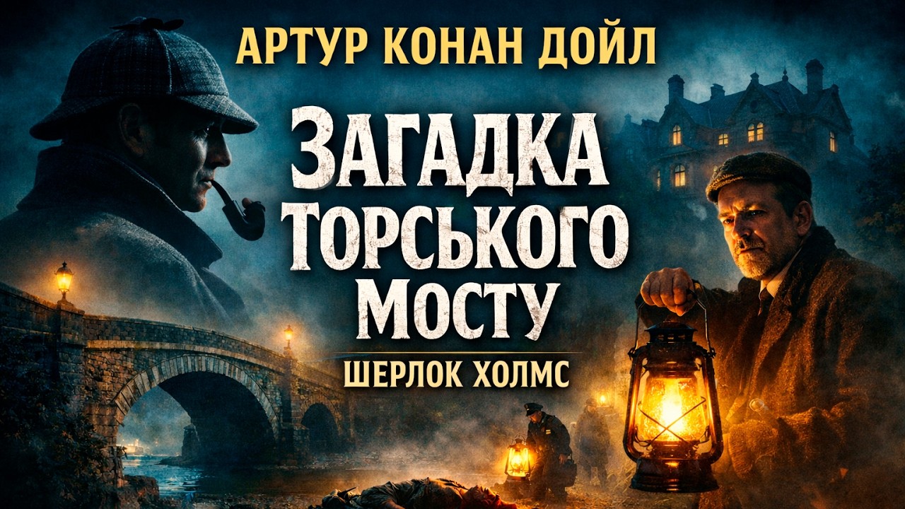 АРТУР КОНАН ДОЙЛ - ЗАГАДКА ТОРСЬКОГО МОСТУ | ШЕРЛОК ХОЛМС І ДОКТОР ВАТСОН | Читає Ярослав Макєєв