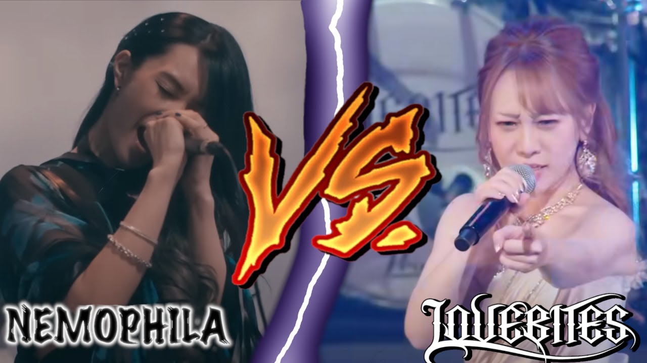 NEMOPHILA / 徒花 -ADABANA vs. LOVEBITES / The Hammer Of Wrath | Metal Kombat - Reaction Competition