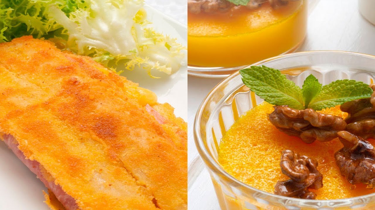 San Jacobos de acelga con ensalada - Tocinillos con nuez - Cocina Abierta de Karlos Arguiñano