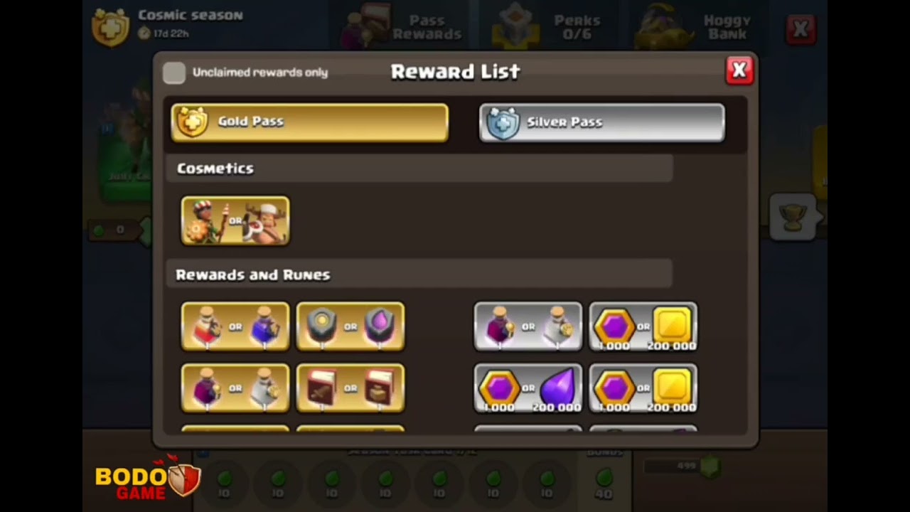 🆕 New Gold Pass menu#coc #clashofclans #goldpass #cocupdate #cocnews #cocshorts 