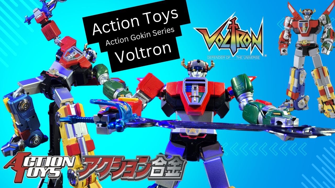 Unboxing Action Toys Action Gokin Series Voltron – Watch Before You Buy!
