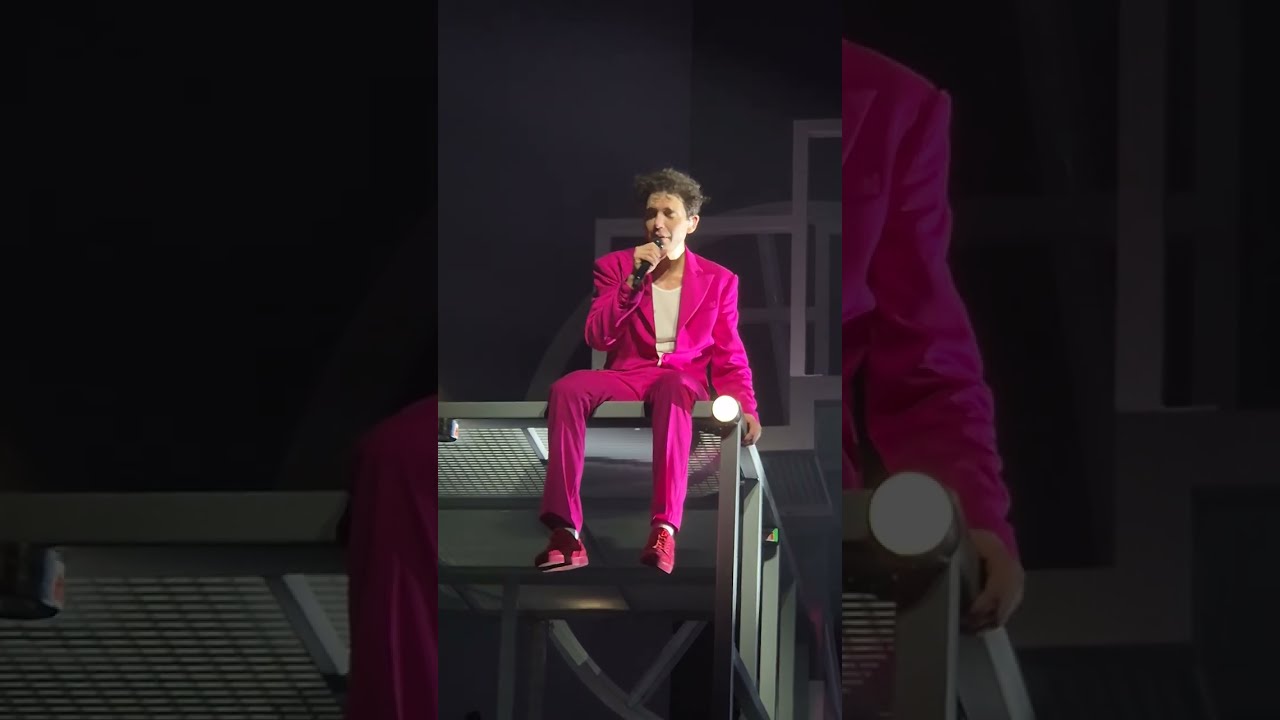 Mika - Speech and Happy Ending - Strasbourg (18/02/2026)