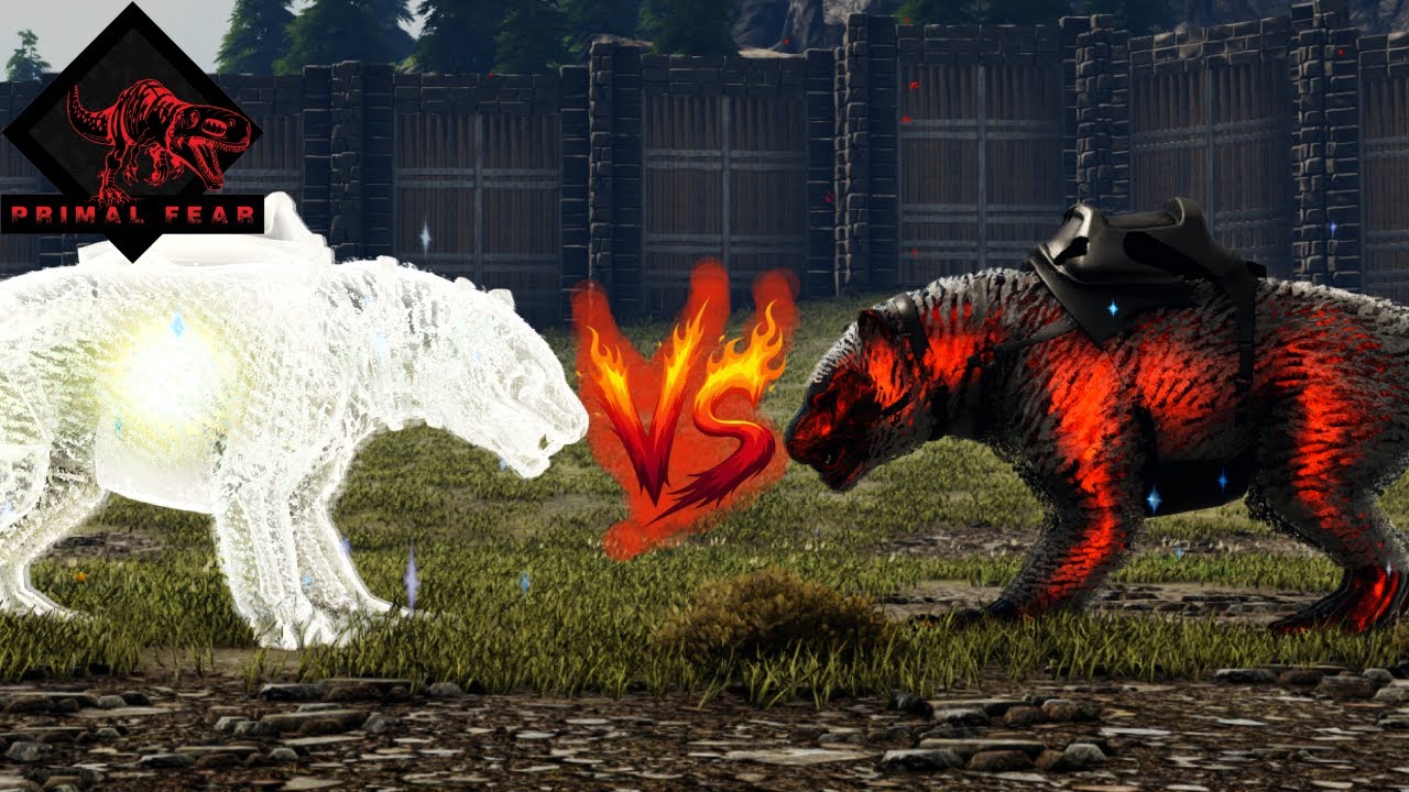 CHAOS vs SPIRIT THYLACOLEO| QUAL É O MAIS FORTE no Primal Fear?|ARK PRIMAL FEAR– EP 30