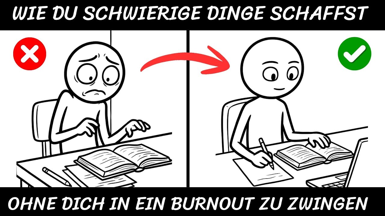 WIE DU SCHWIERIGE DINGE SCHAFFST – OHNE DICH IN EIN BURNOUT ZU ZWINGEN