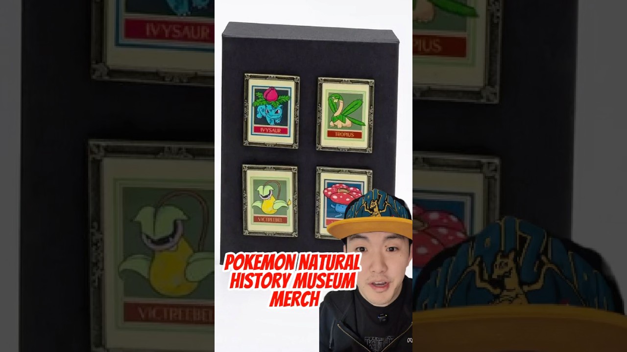 Товары Музея естественной истории покемонов #pokemon