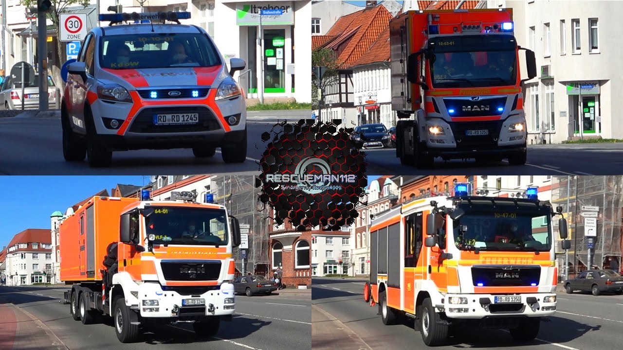 🚨 [PKW Brand nach VU im Kanaltunnel] Einsatz für die Feuerwehr Rendsburg 🚨
