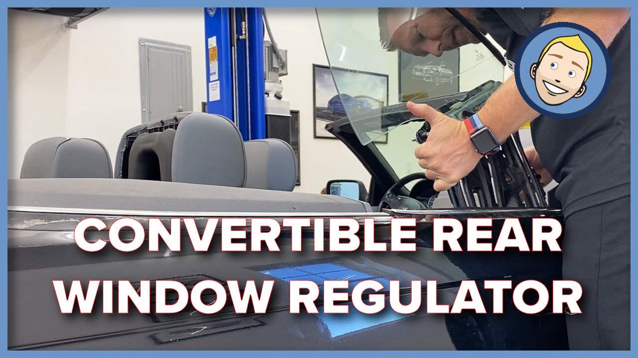 BMW Convertible Rear Window Regulator (E46 330Ci)