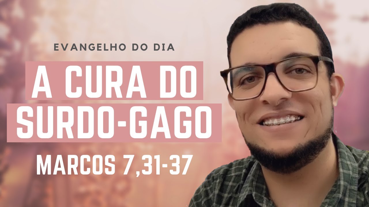 POR QUE JESUS CUSPIU NA LÍNGUA DO SURDO-GAGO? (Mc 7,31-37) JOÃO CLAUDIO RUFINO