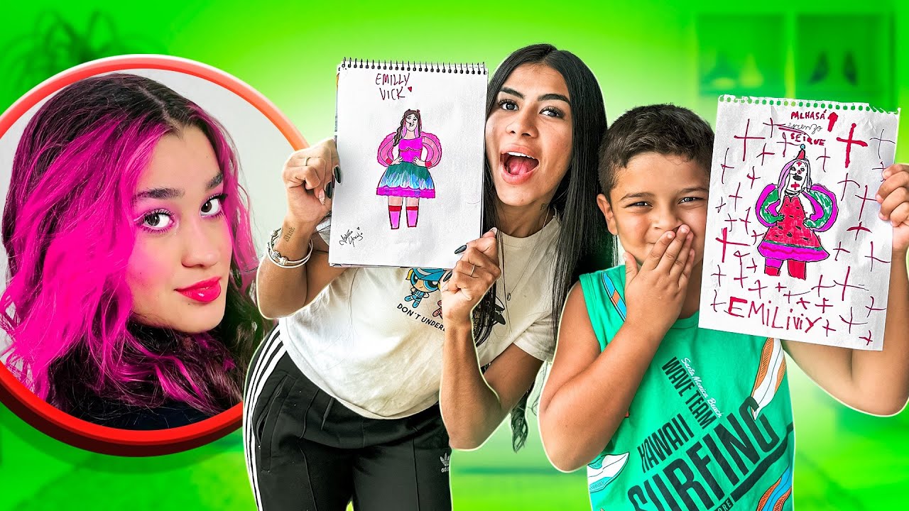 DESENHAMOS A EMILLY VICK *ficou linda