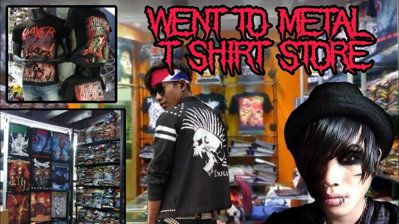 PUNK , ROCK ,METAL BAND T SHIRT STORE (WISE GUY'S ) BANGALORE