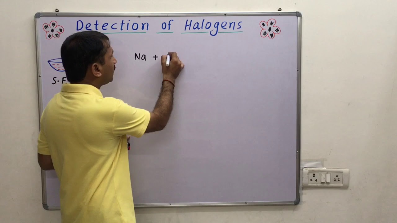 Detection of halogens [ Qualitative Analysis ]