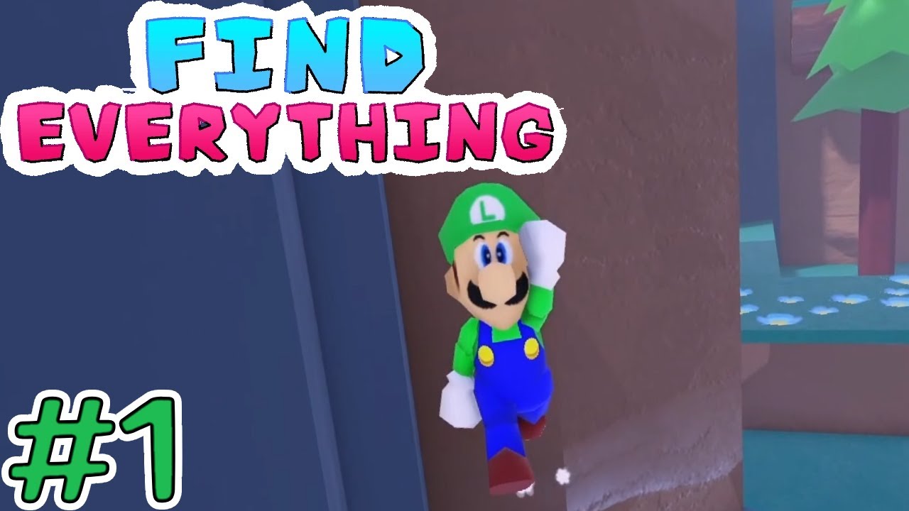 ROBLOX: Find Everything | Part 1 w/Mario and Luigi