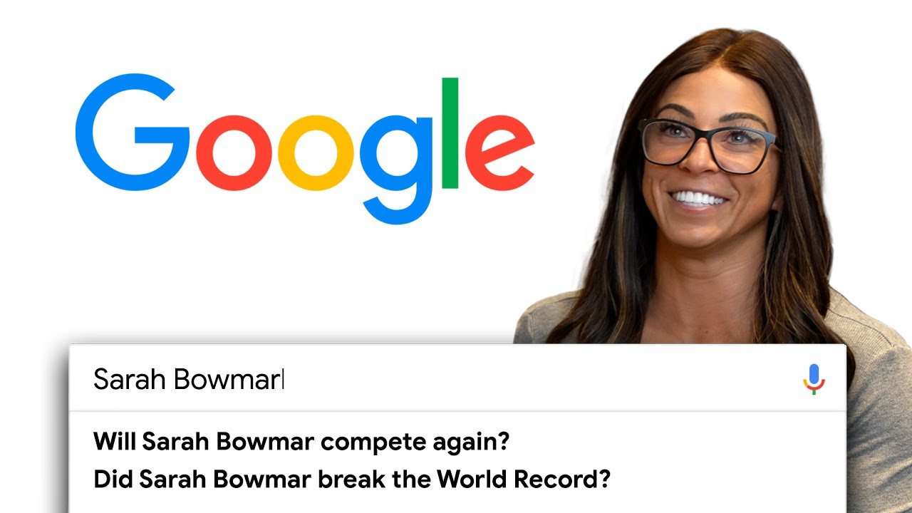 Sarah Bowmar Answers Google's Most Asked Questions.