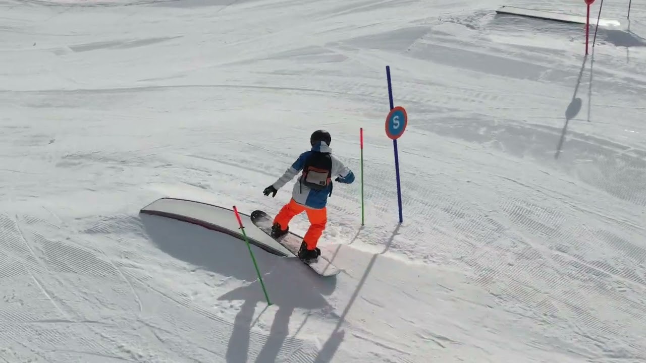 Snowpark / Les Angles / Drone