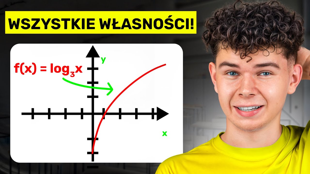 FUNKCJA LOGARYTMICZNA - Wszystko co musisz wiedzieć❗️