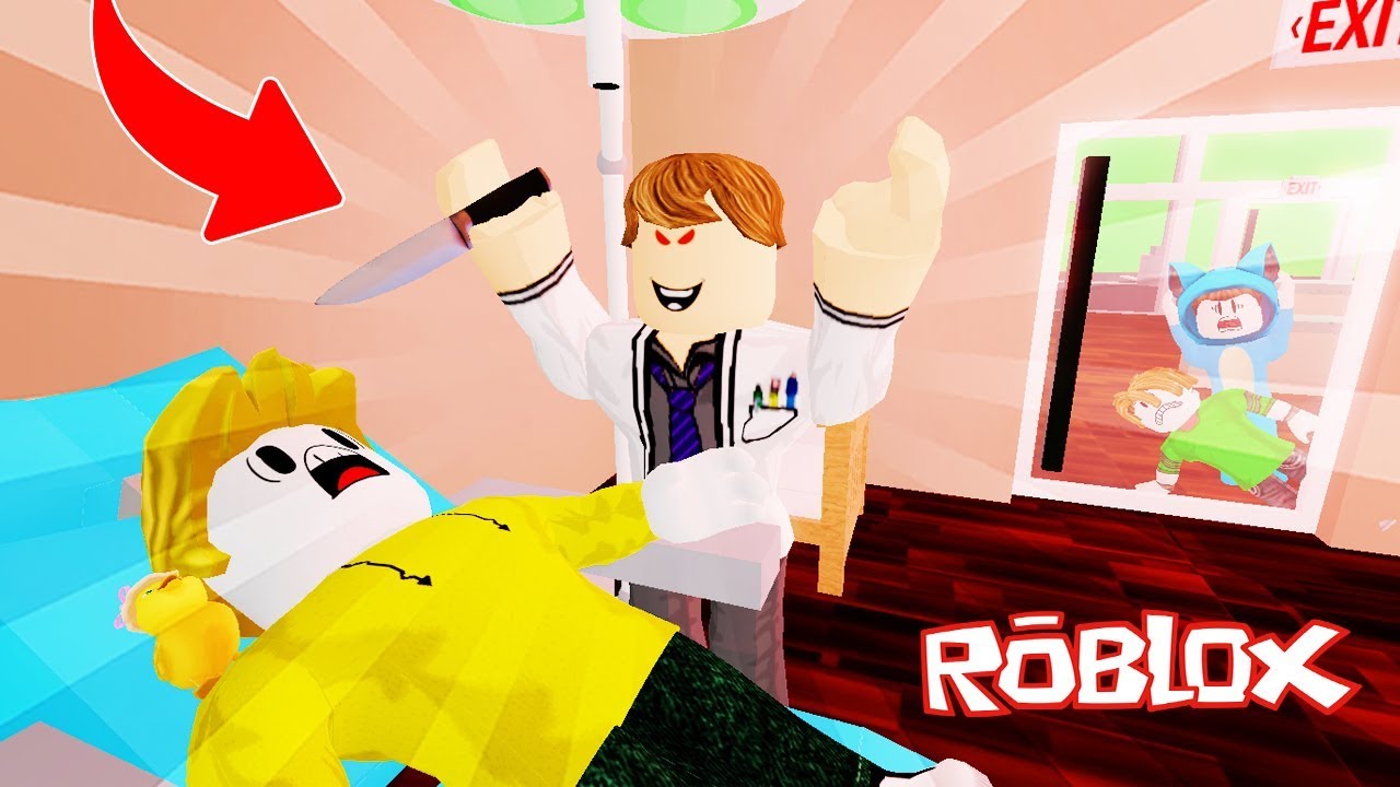 ¡¡ESCAPAMOS DEL DENTISTA ASESINO ENOJADO!! OBBY PARKOUR ROBLOX 💙💚💛 BEBE MILO VITA Y ADRI 😍 AMIWITOS