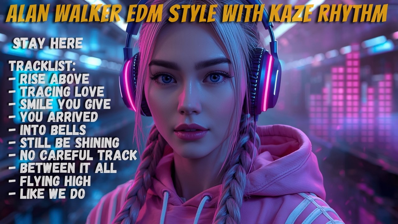 ALAN WALKER STYLE X KAZE RHYTHM || STAY HERE || EDM SONGS FULL ALBUM 2026