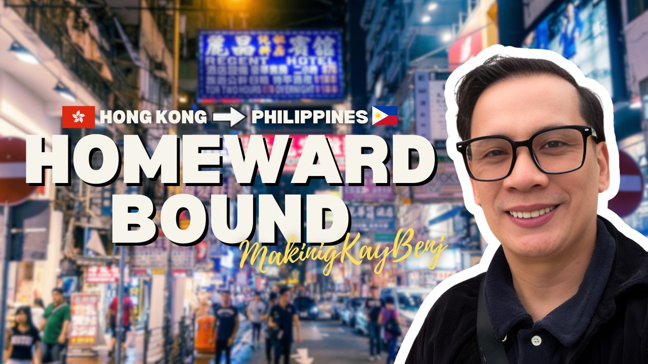 Hong Kong, salamat. Oras na para bumalik sa Pilipinas. #hktravel