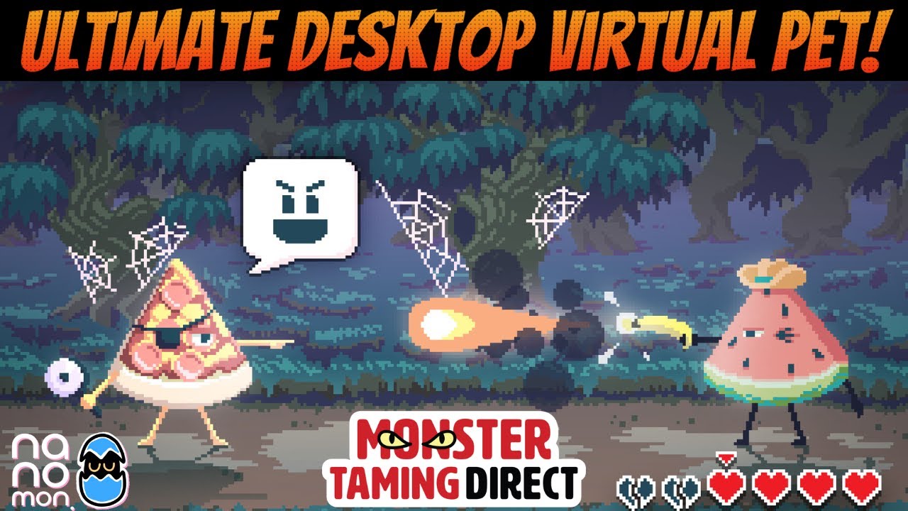 Ultimate Desktop Virtual Pet | Nanomon Virtual Pet | Featured In Monster Taming Direct 2023