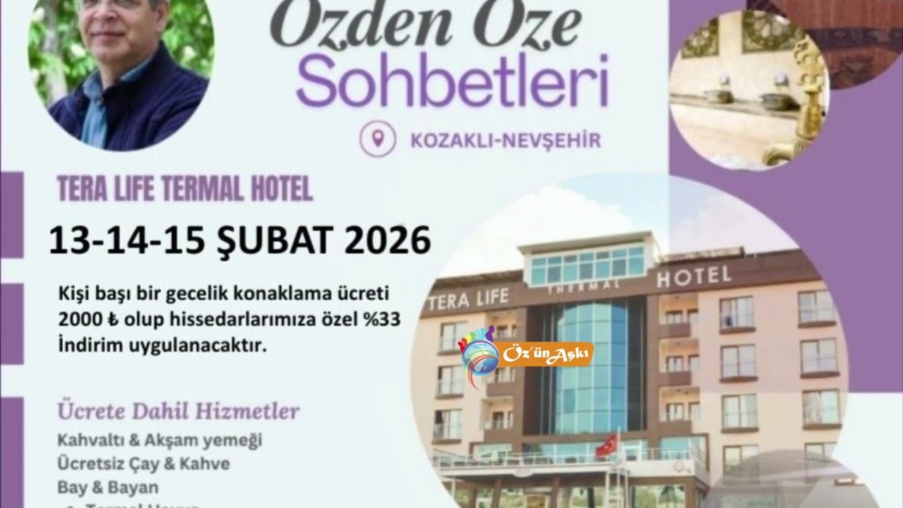 ÖZ’den ÖZ’e KOZAKLI ŞUBAT Ay'ı Sohbetleri - Prof. Dr. Hüseyin UYSAL - NEVŞEHİR