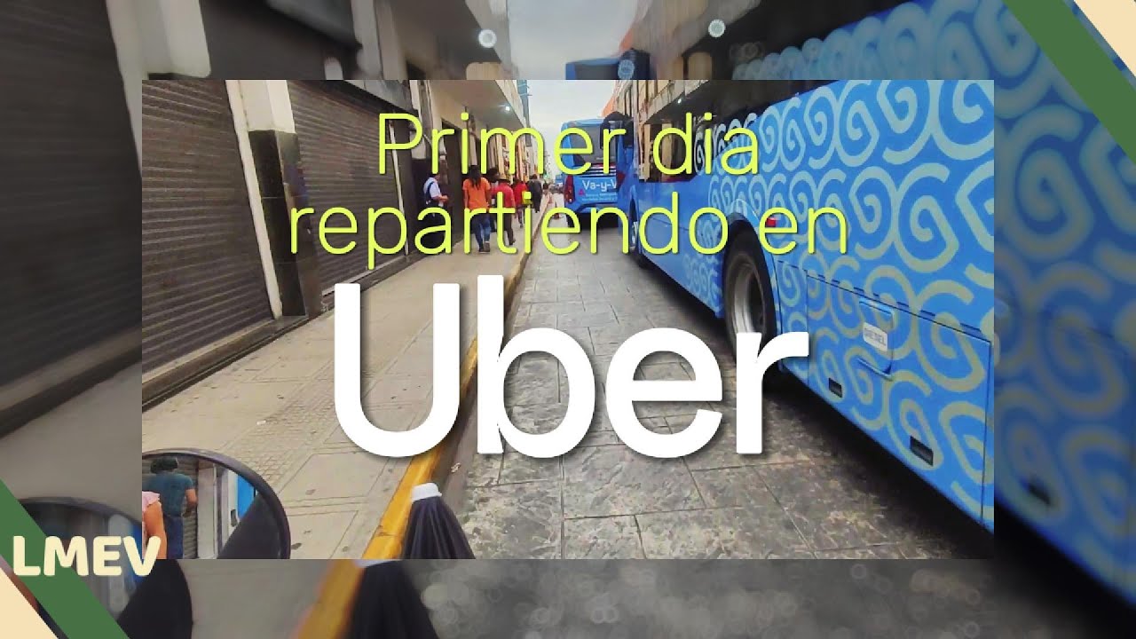Первый день работы курьером в Uber: сравним с работой в Rappi / Доставка на электровелосипеде Evo...