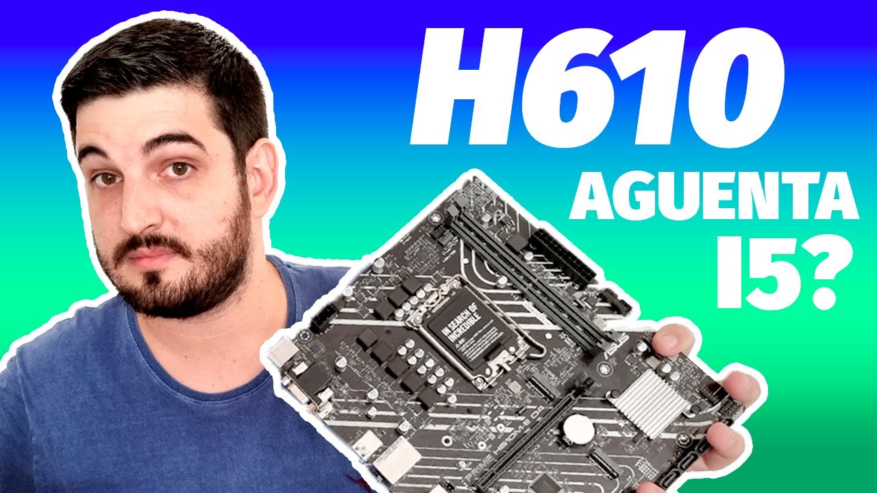 PLACA MÃE H610 SIMPLES COM i5 12400F DÁ BOM? Review ASUS H610M-E