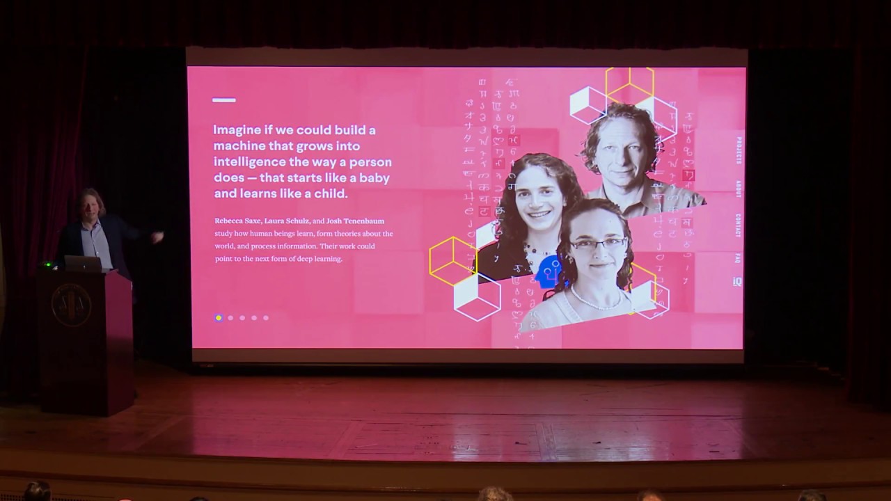 Josh Tenenbaum, MIT: Building machines that learn and think like people