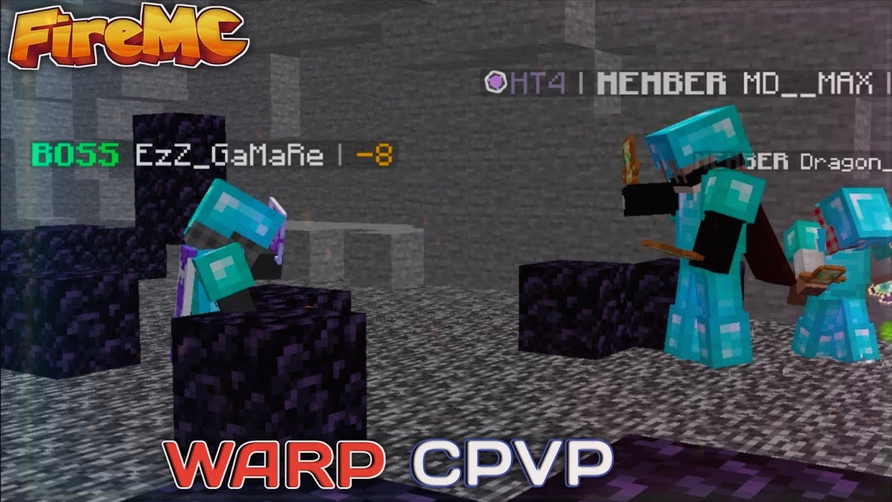 KILLING SOME KIDS IN FIRE MC WARP CRYSTAL//  FIRE MC S7 VIDEO ‎⁨@PSD1
