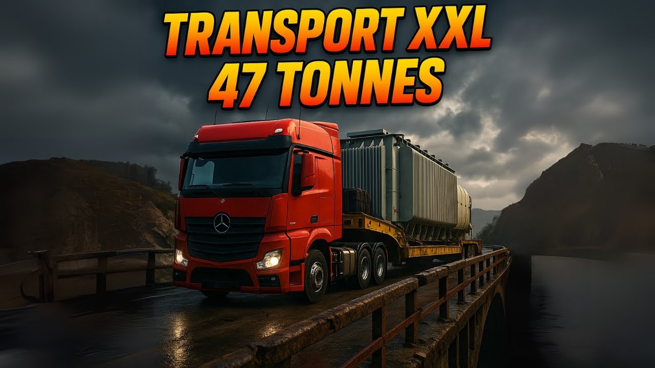Convoi XXL de 47 Tonnes : Des Montées Galères et des Paysages INCROYABLES ! #4 Let's Play ETS 2