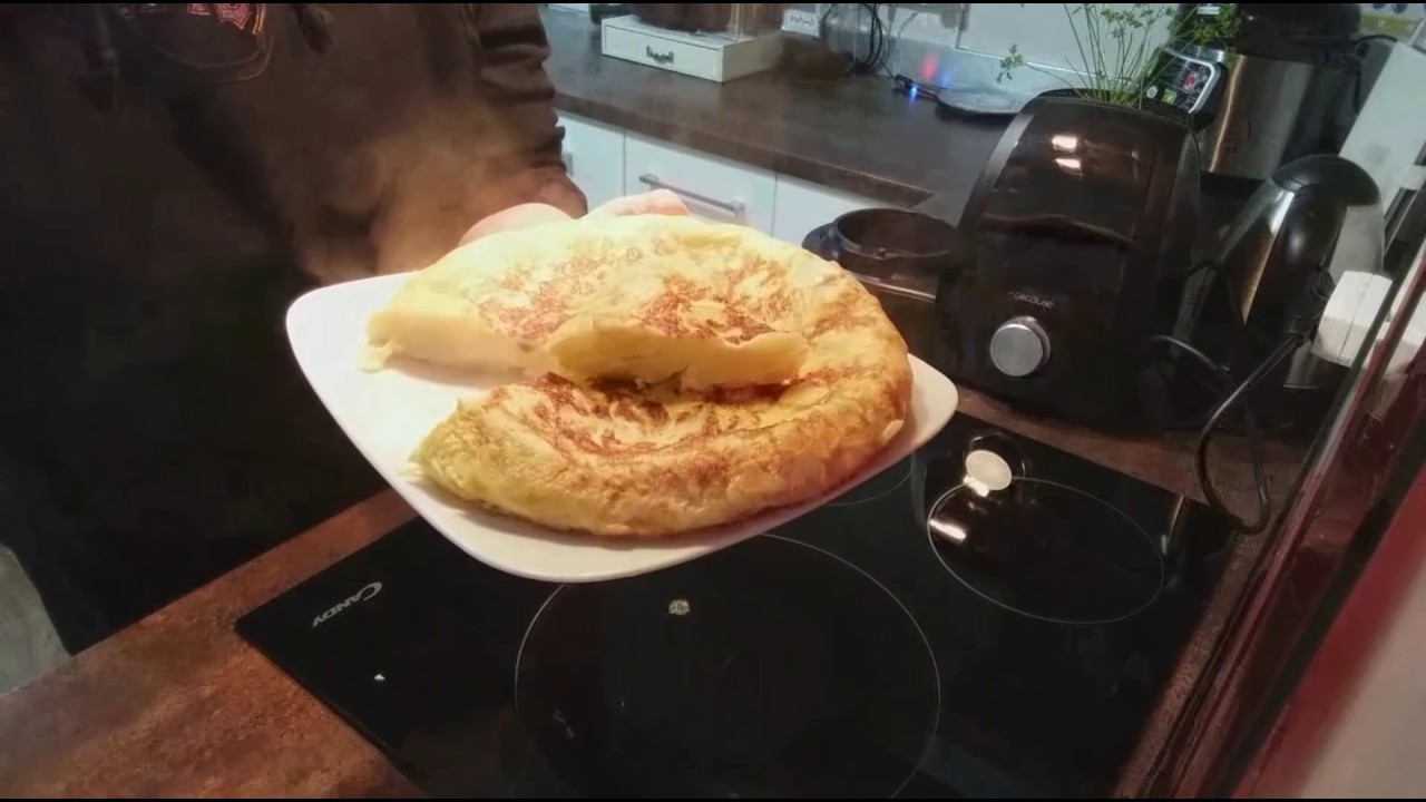 TORTILLA DE  PATATAS EN MAMBO!!