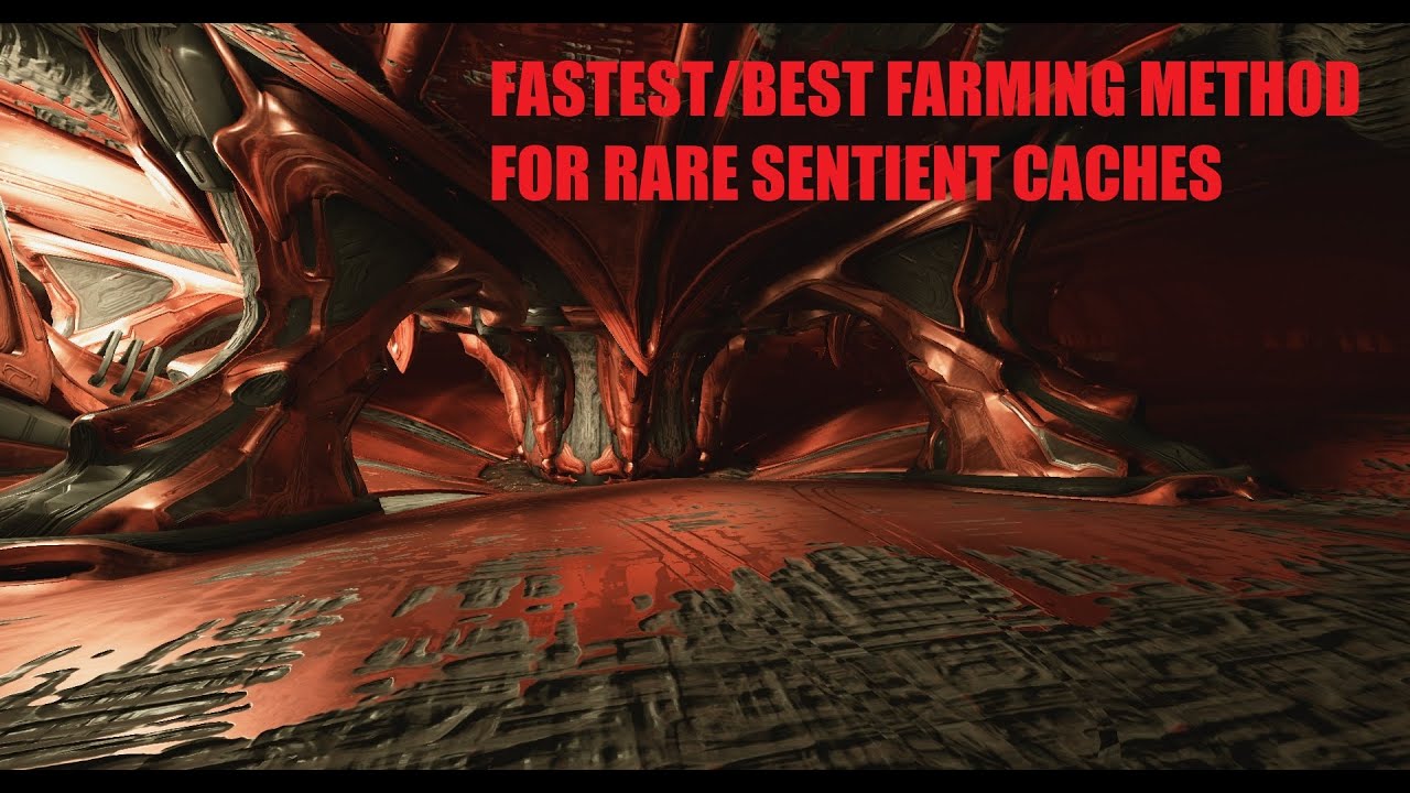 Best Sentient Rare Cache/Tenebrous Ephemera Farming Method l Warframe Empyrean
