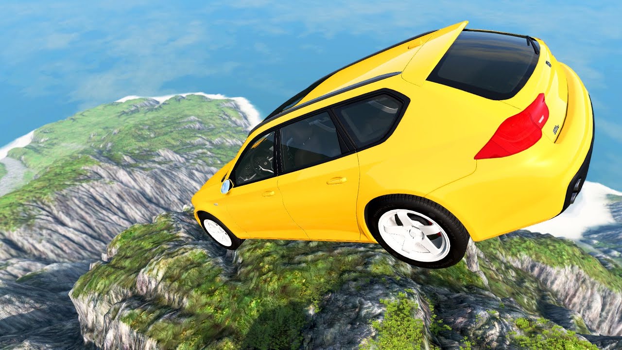 Falling Down The Cliff | BeamNG Drive Gameplay #128 | Live Stream