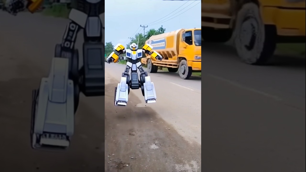 Transformer robot + tank truck,