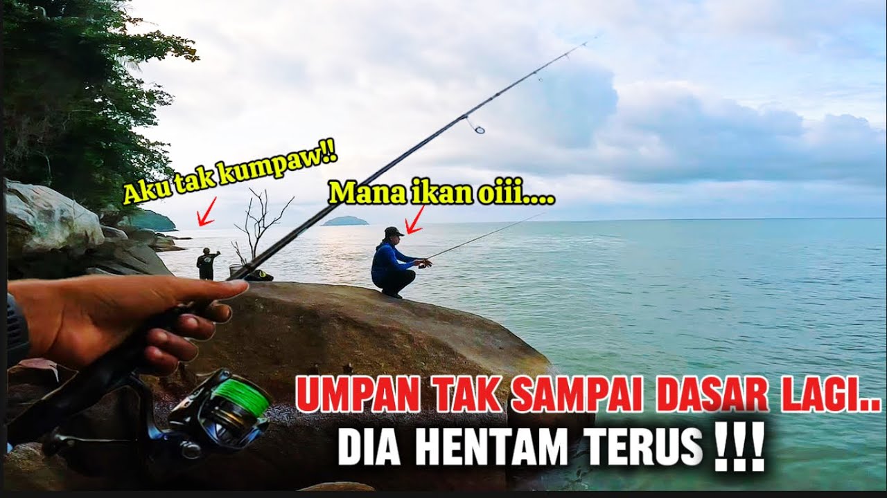 MISI MENCARI KERAPU BINTIK DISPOT YANG JARANG PEMANCING DATANG...KERANA!!!!
