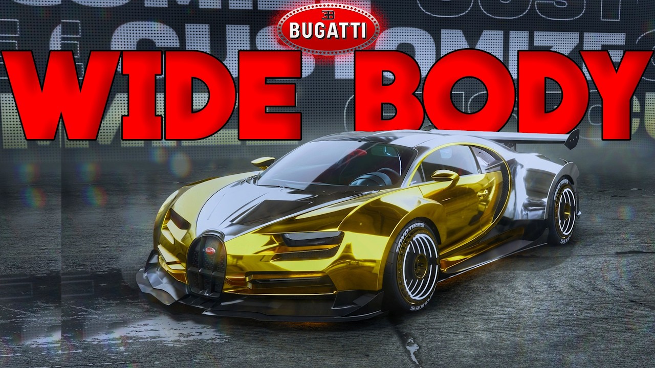 මගේ WIDEBODY BUGATTI | ඒක නම් පිස්සුවක් මචං | WIDEBODY BUGATTI CHIRON