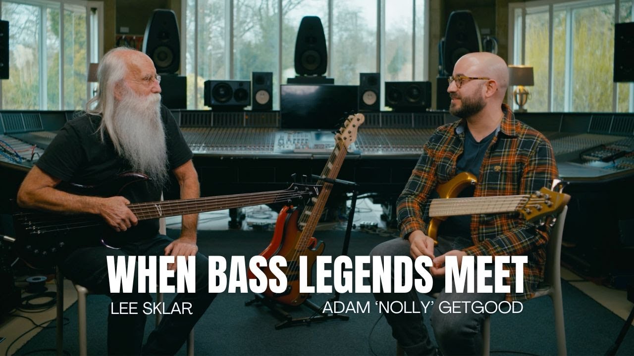 Lee Sklar & Adam ‘Nolly’ Getgood... in Peter Gabriel's studio?