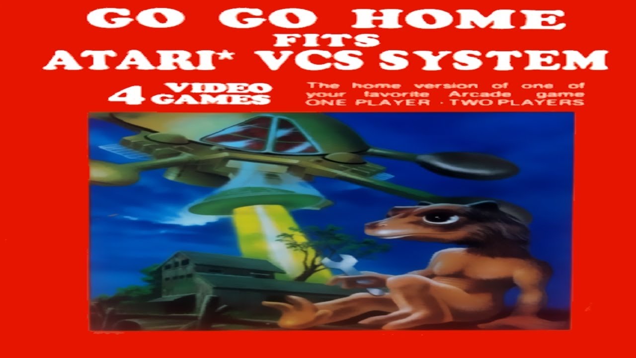 Go Go Home Monster Longplay [Atari 2600] [No-Com]