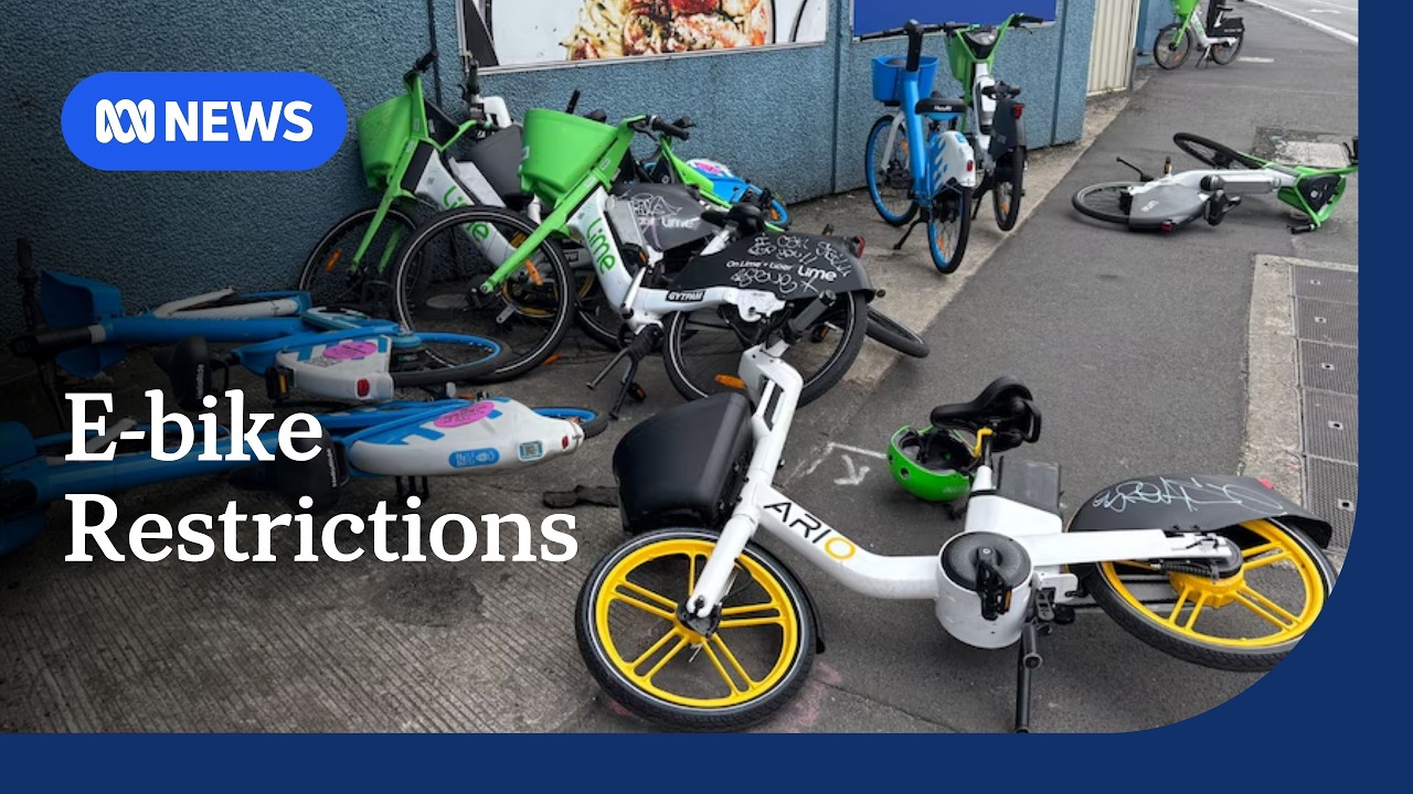 Footpath and age restrictions for e-bikes and e-scooters recommended | ABC NEWS