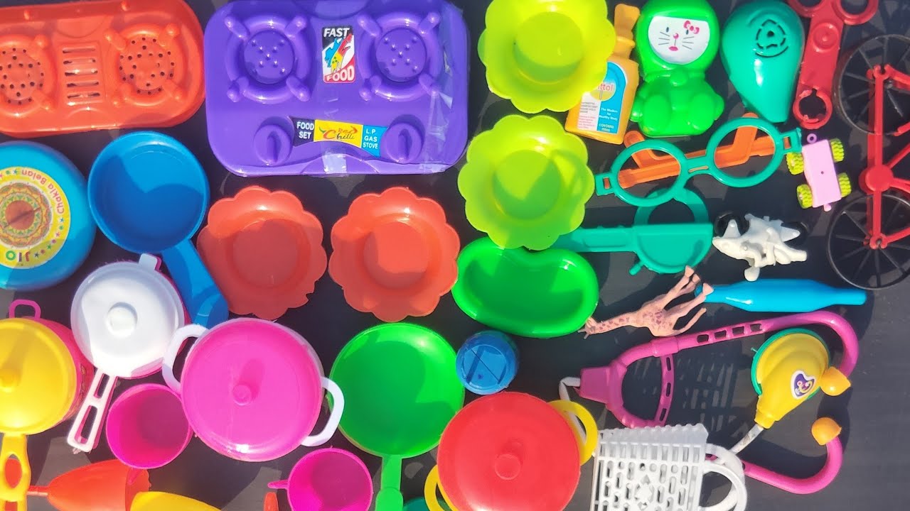 3:53 minutes satisfying with toy unboxing Hello Kitty kitchen set|wow toyz asmr|