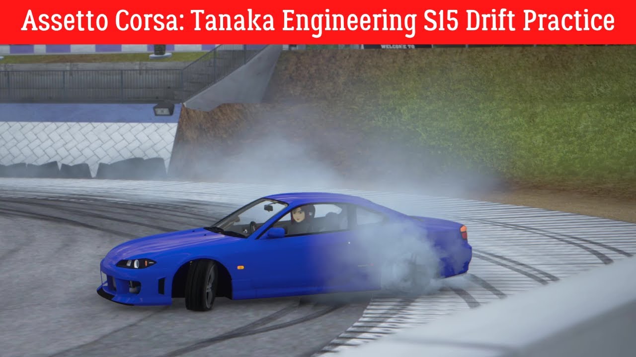 Assetto Corsa: Tanaka Engineering S15 Drift Practice
