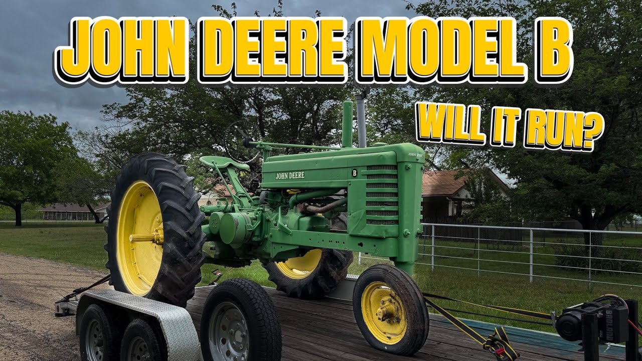 Can We Get This 1941 John Deere Model B To Run?