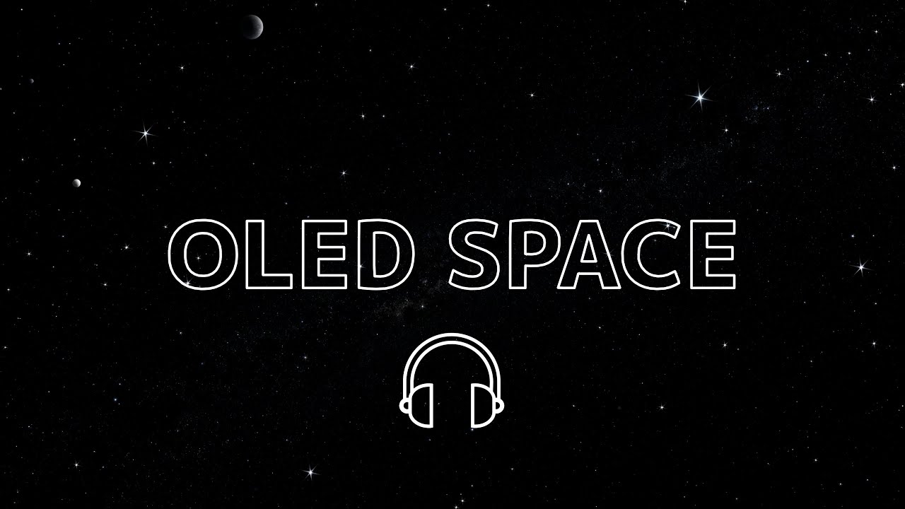 Deep Space Stars 4K Screensaver | Relaxing Ambient Music for Sleep | OLED Black Screen