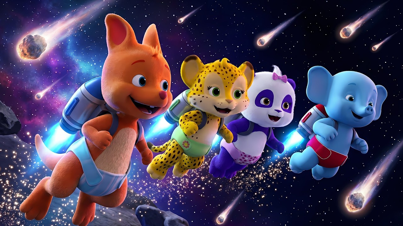 Космическая вечеринка слов 🚀 Красочное космическое приключение